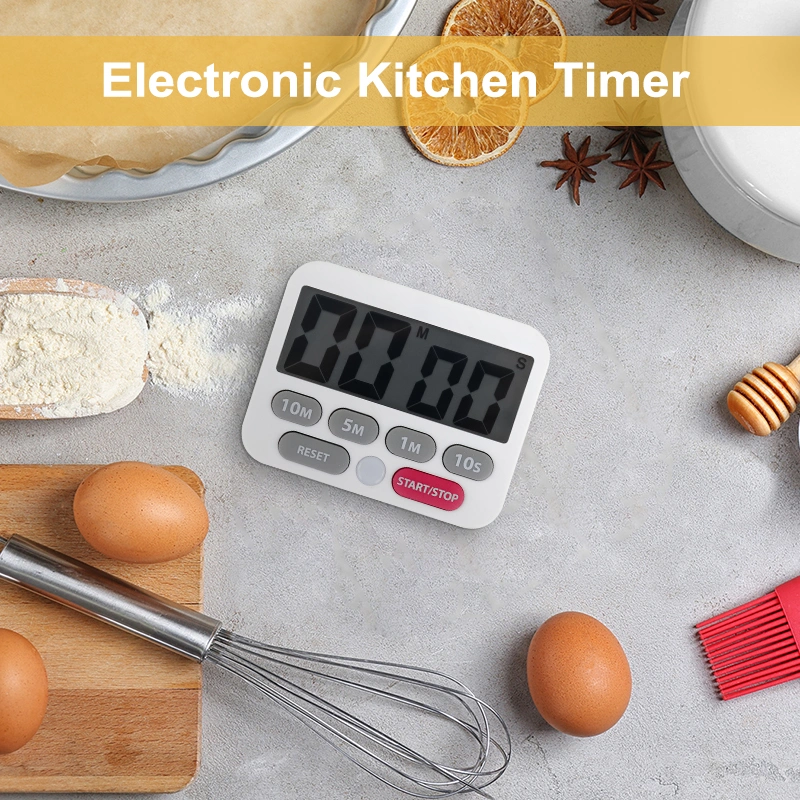 Electronic Countdown Refrigerator Magnetic Digital Kitchen Timer for Birthday Gift