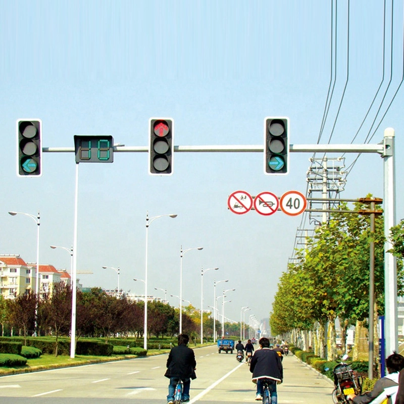 200mm 300mm LED Warning Traffic Signal Lamp Traffic Light Module Countdown Timer