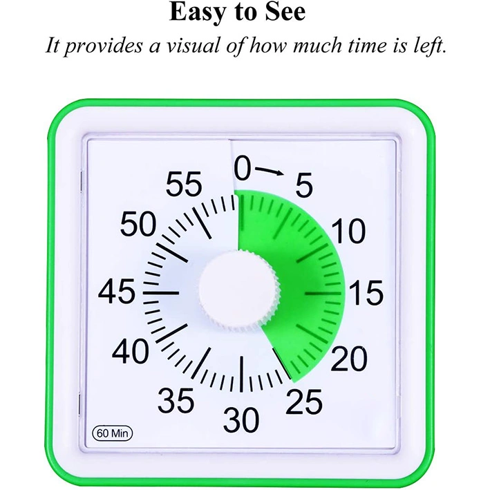 Green 60 Minute Visual Timer