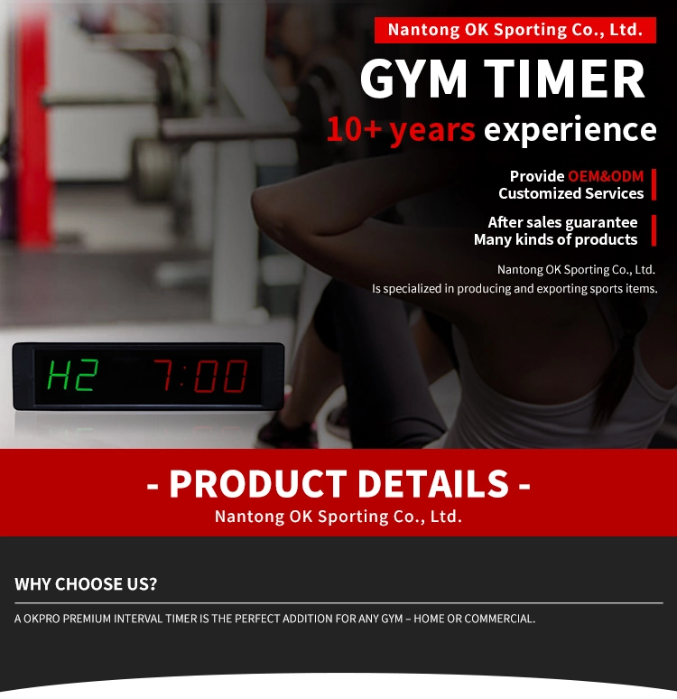 Home Use Fitness Training Mini Digital Interval Gym Timer
