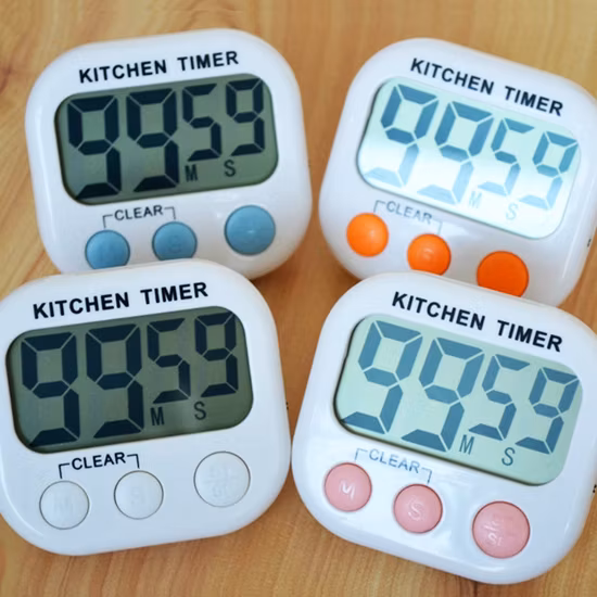 Wholesale High Quality Kitchen Timer with Countdown Function LCD Electronic Timer
