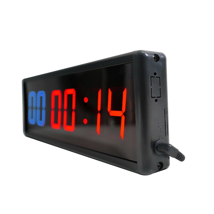 LED Wall Timers Fitness Training Gym Timer Count Down/up Clock Stopwatch for Home Gym Workouts Fitness
