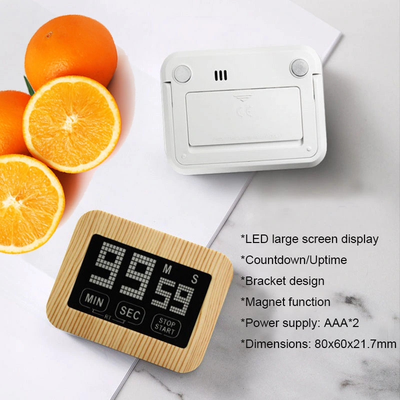 Customized Magnetic Anywhere LCD Digital Kitchen Countdown Timers