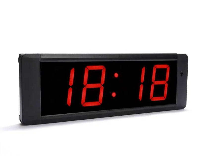 4 Digit 4 Inch LED Large Display Crossfit Digital Timer Tabata Training Clock