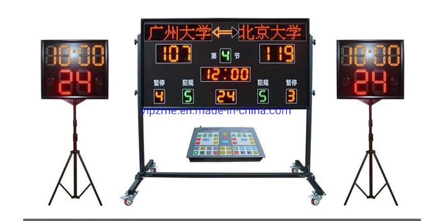 Outdoor Electronic Digital Baketball 24 Seconds LED Scoreboard