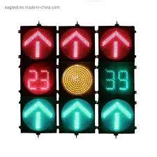 300mm 400mm Red Green Man Pedestrian LED Traffic Signal Light Countdown Timer