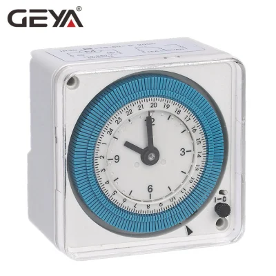 Double Pole Countdown Geya Air Conditioner Timer Clock Operated Switch