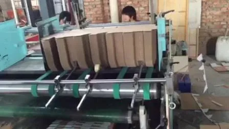 High Quality Corrugated Box Press Folder Gluer Carton Making Machine