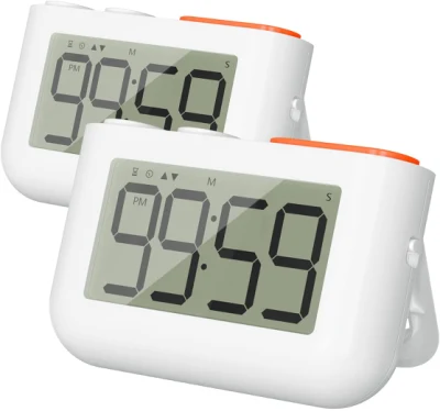 Digital Kitchen Timer Magnetic Countdown Count up Timer