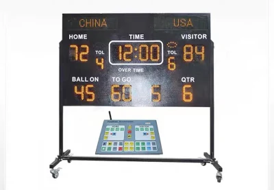 Outdoor Waterproof Digital Scoreboard American Football LED Scoreboard