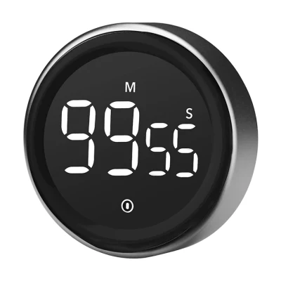 LED Large Digital Kitchen Timer Dual Magnetic Countdown Timer