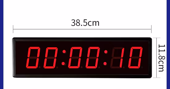 Debate Competition LED Workout Clock in Competitions Count Down and up