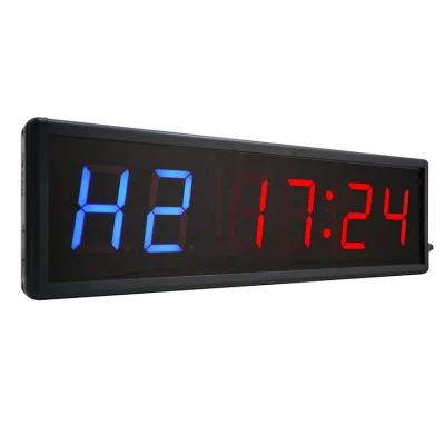 Newfield Digital LED Wall Mounting Fitness Training Gym Cross Fit Timer Clock for Gym Training