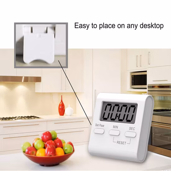 Kitchen Cooking Student Study Clock Timer Digital Kitchen Timer